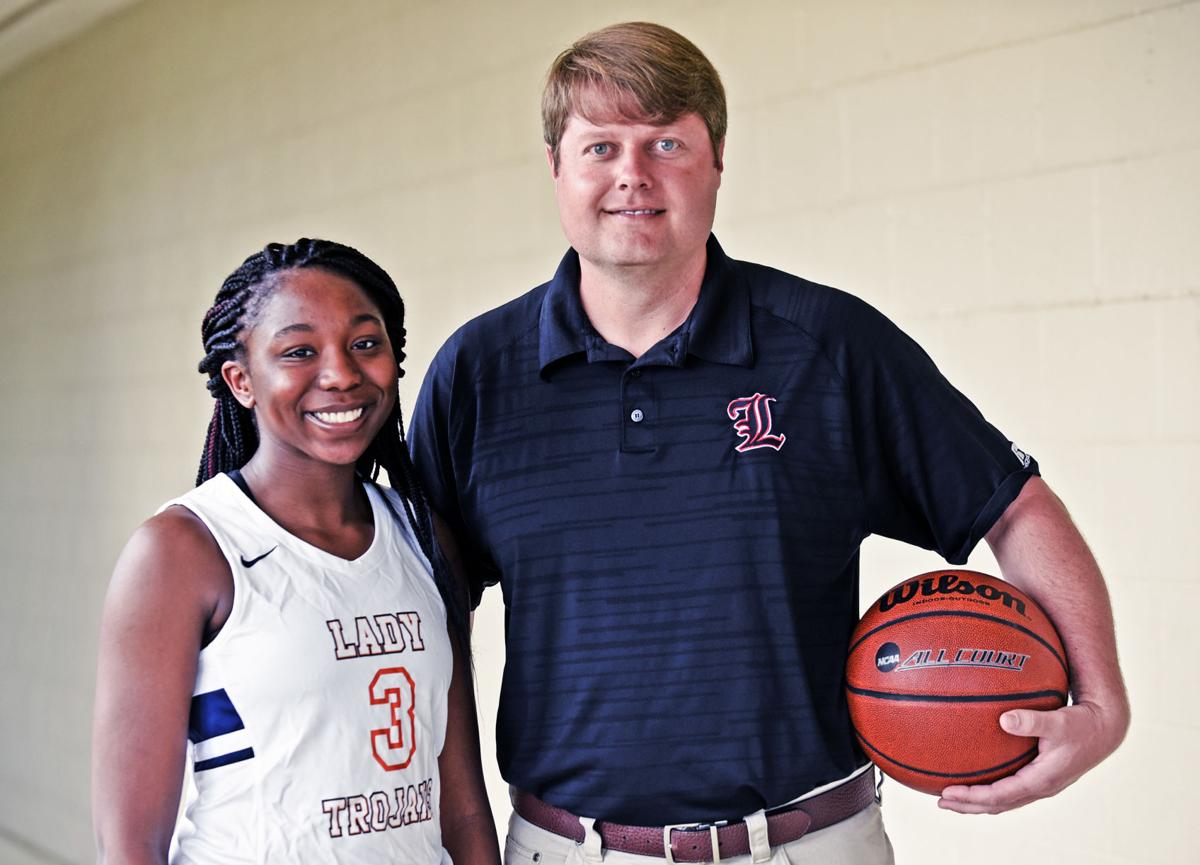 Niaira Jones Of Charles Henderson Coach Jody Hughes Of G W Long