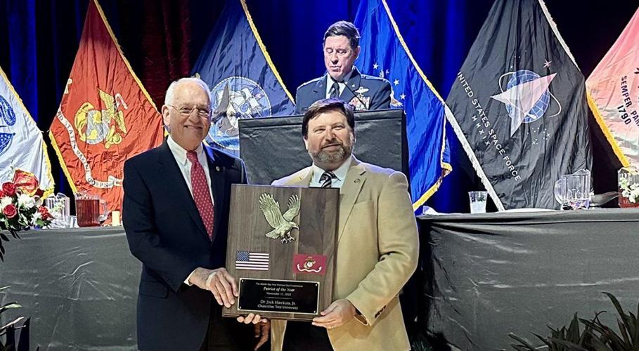 TROY Chancellor Dr. Jack Hawkins, Jr. to keynote Mobile Bay area 2026 Purple Heart Salute