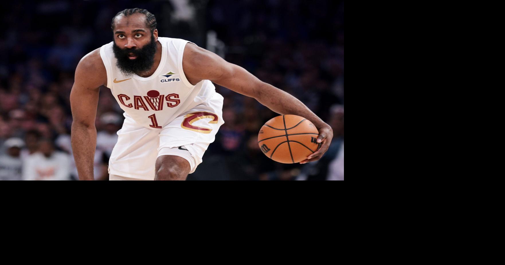 Cavaliers guard James Harden was released from a Houston jail after he was arrested earlier Saturday morning on a misdemeanor gun violation.