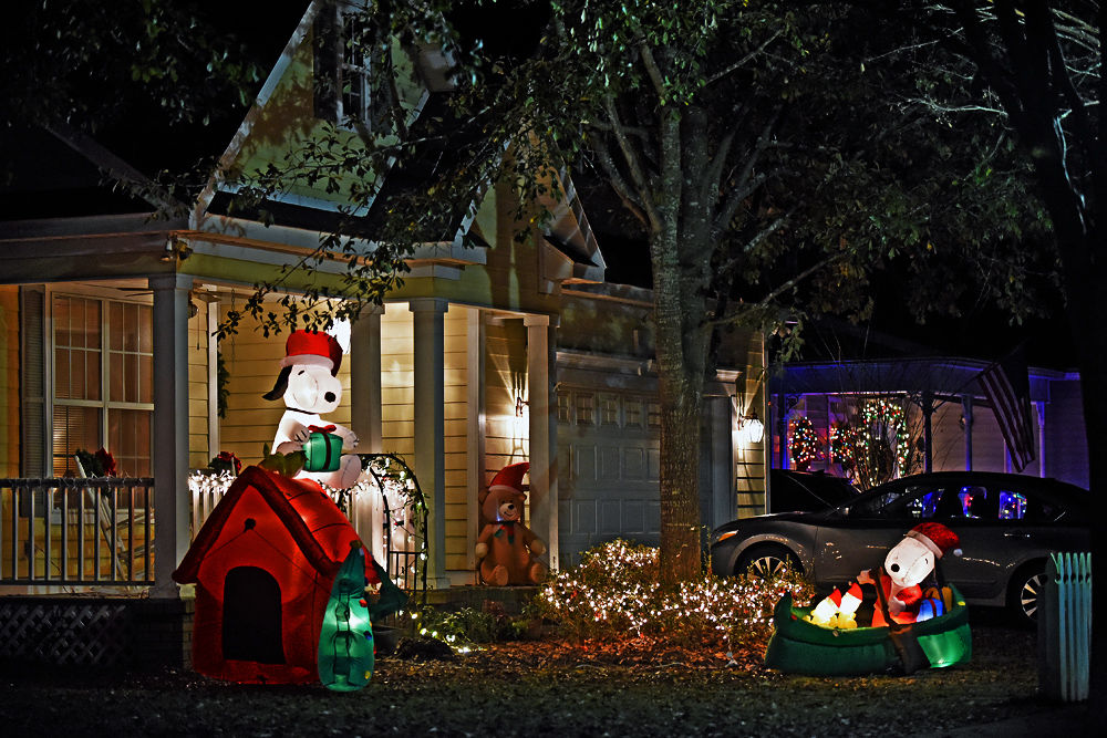 Christmas lights around Dothan Featured
