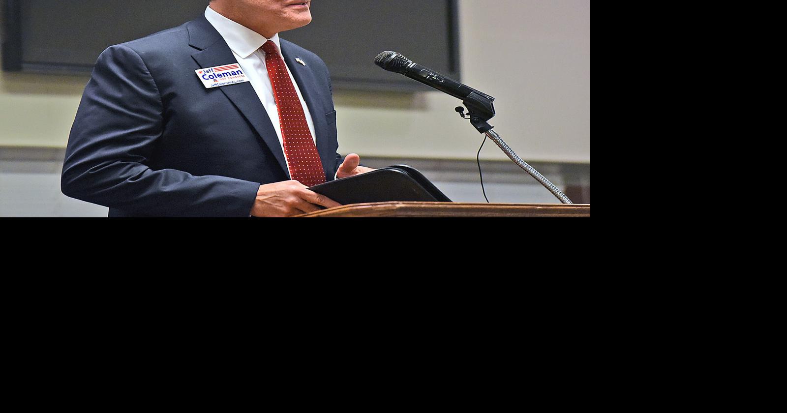 Coleman not quitting on U.S. Congress bid