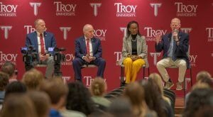 TROY faculty members remember the events of 9/11 during panel discussion