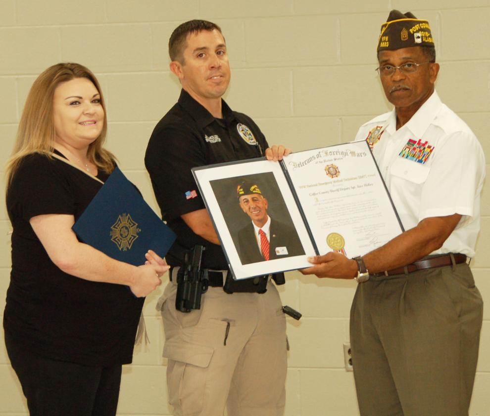 State, national VFW associations honor Coffee County Sheriff’s deputy