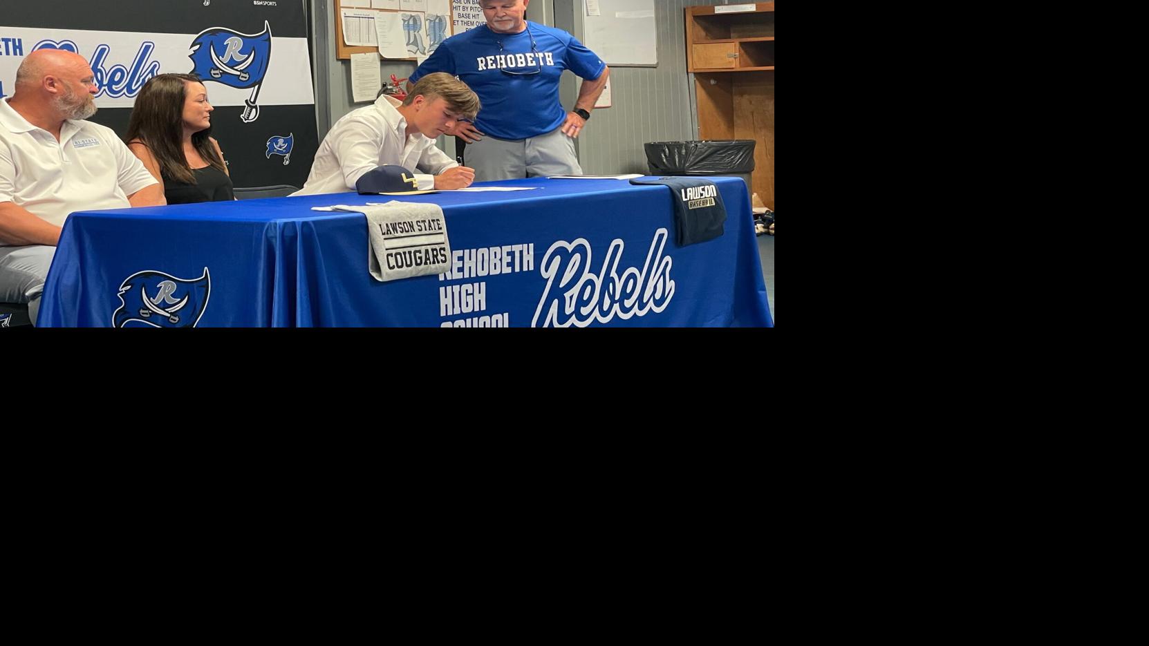 DothanEagle.com - Rehobeth baseball player Joe Watkins battles back from scary injury to sign scholarship image