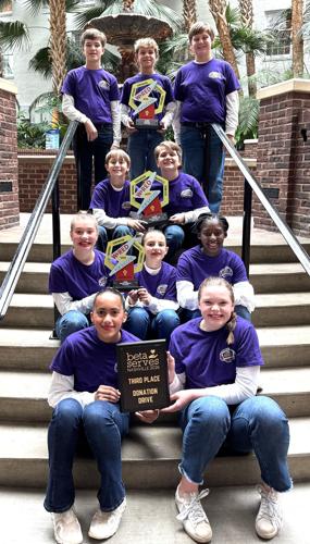 Hillcrest Beta Club shines at national convention with multiple awards and recognitions