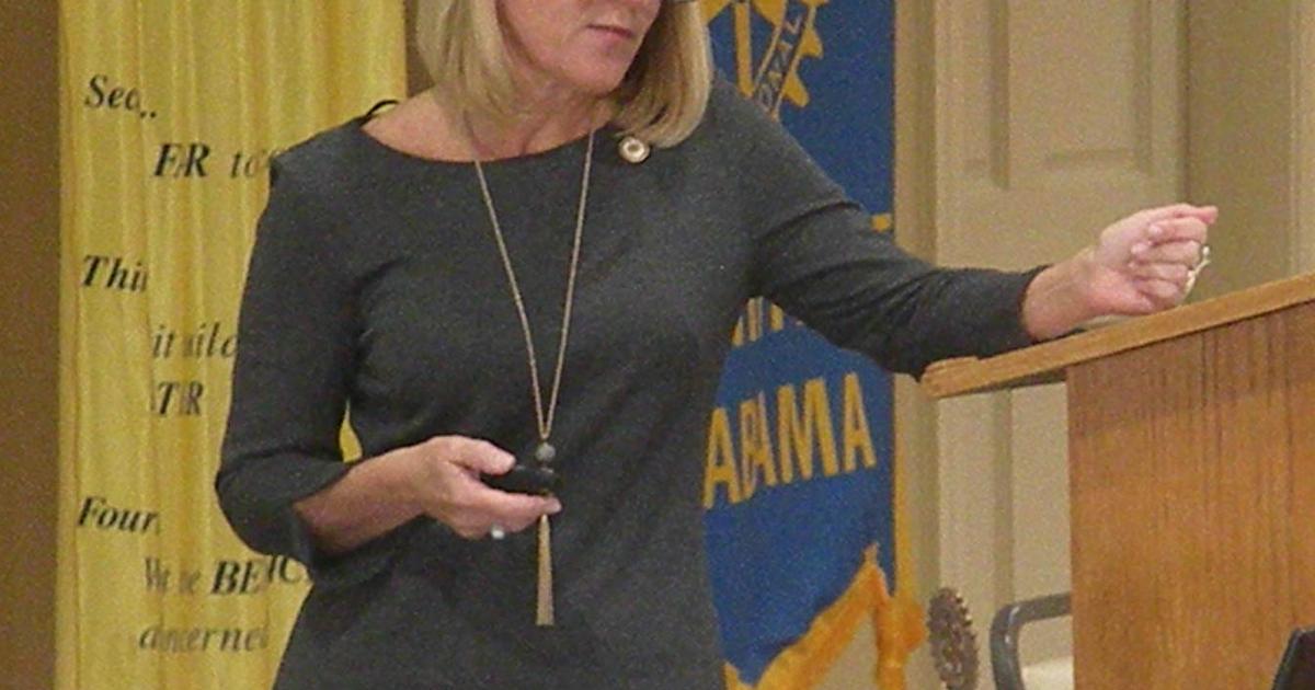 Maria Richey Elections Analyst Richey speaks at Rotary Club meeting