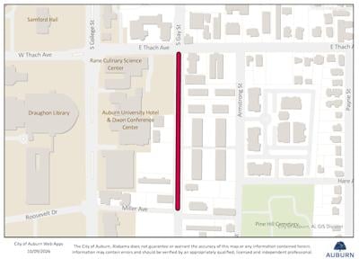 South Gay Street temporary road closure expected Oct. 16-19