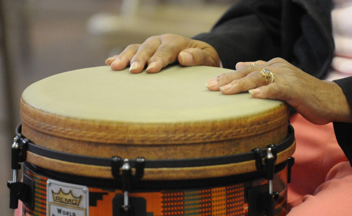Drum circle offers therapy, fun for Rose Hill senior adults Local