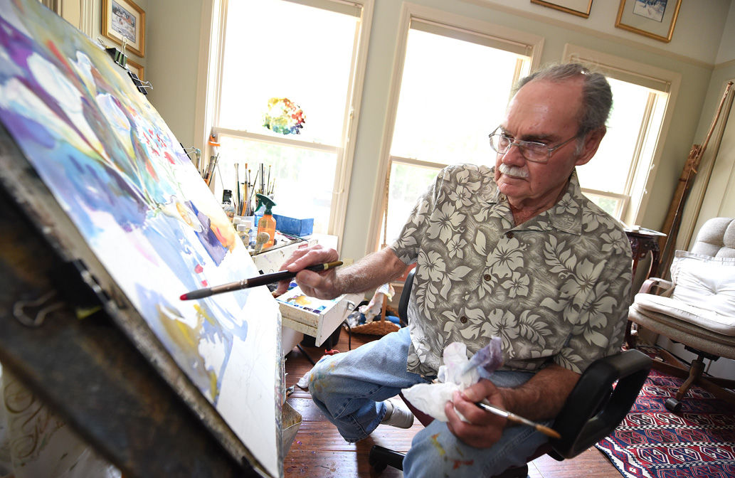 Artist Jack DeLoney shows different side with exhibit Local