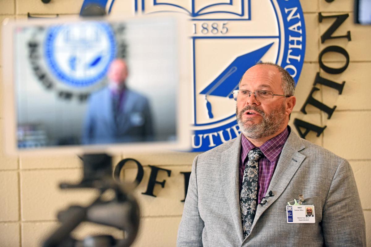 Dothan City Schools Superintendant Dennis Coe speaks to reported rape at Dothan High (copy)