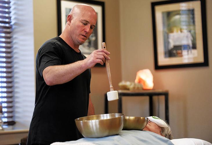 Singing bowls, vibration therapy used for relaxation