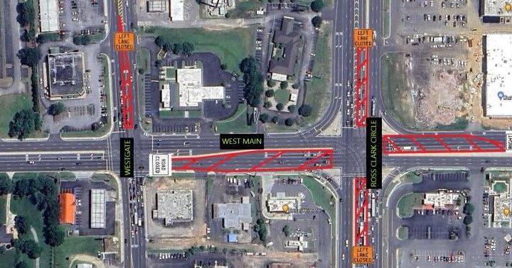 RCC/W. Main lanes will close for maintenance Sunday morning - Vimarsana News