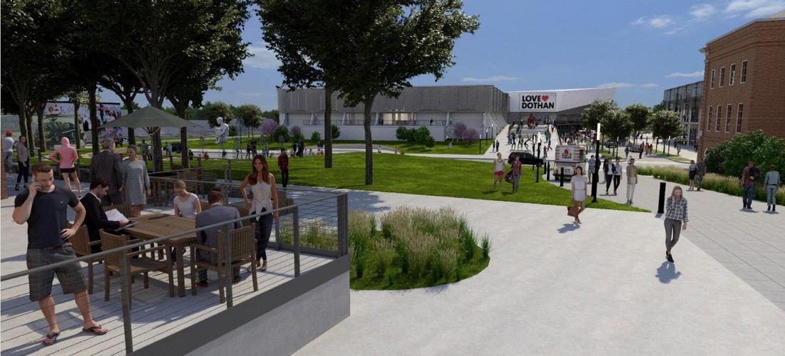 Work moving forward on Dothan's City Center