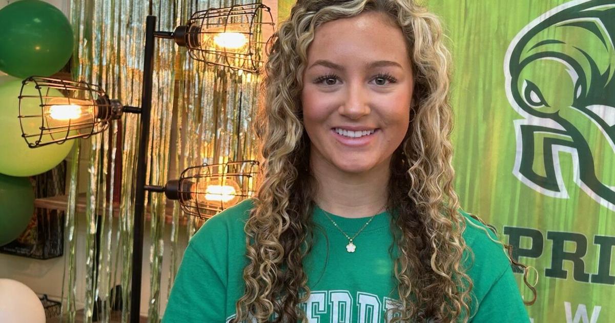 DothanEagle.com - Ashford softball player Katelynn Money signs with Enterprise State image