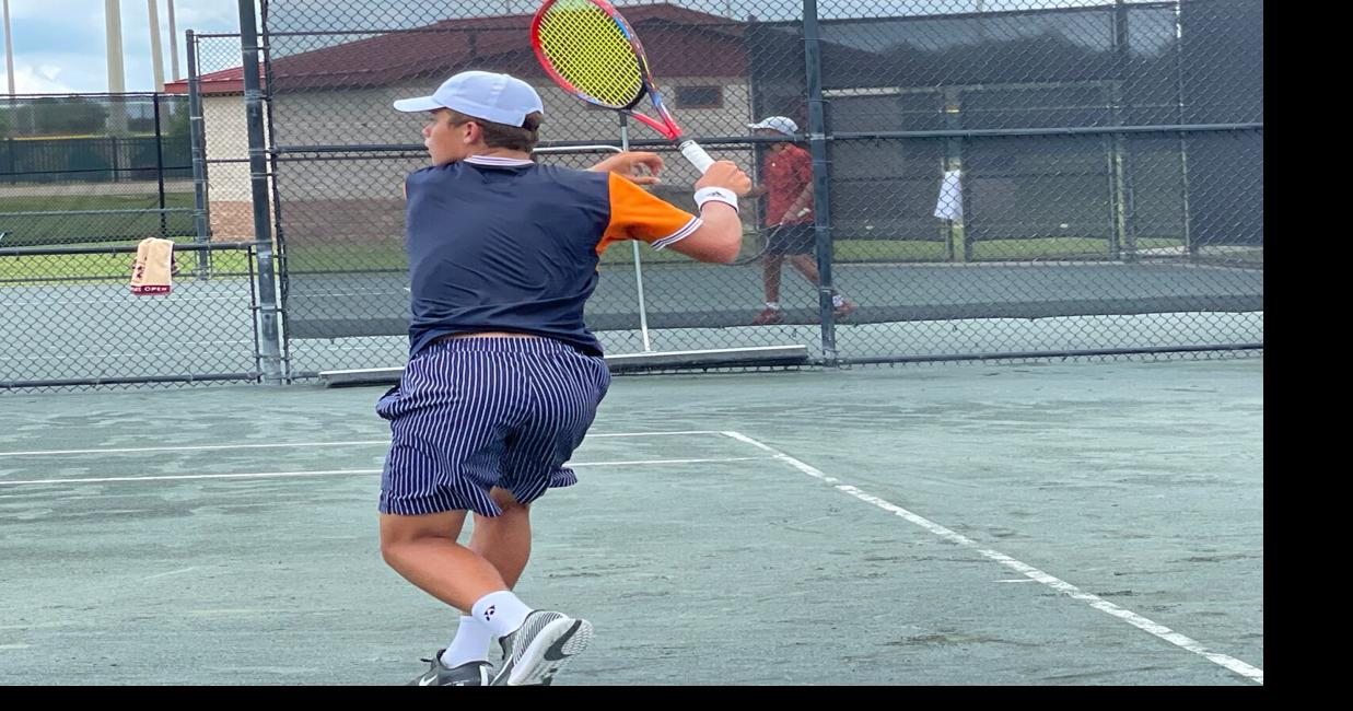 No 1 seed Colin McPeek enjoying experience at Westgate Tennis Center