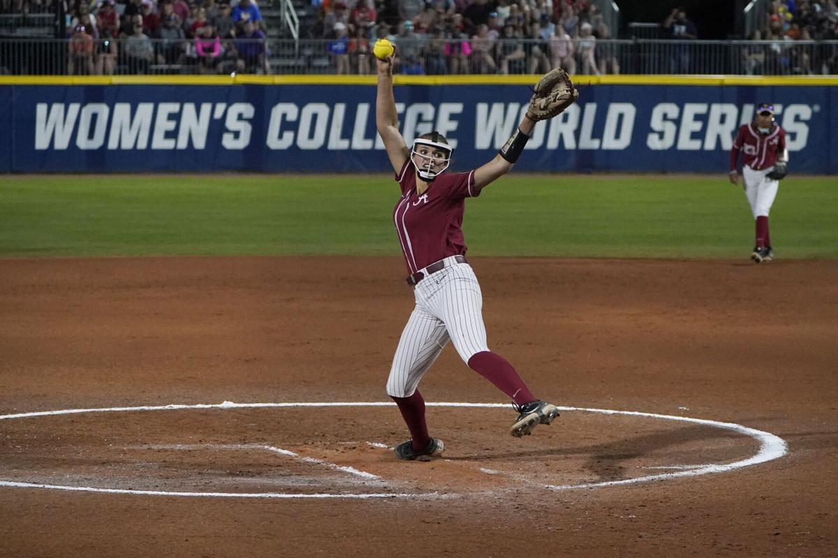 Alabama's Montana Fouts pitches WCWS perfect game in rout of UCLA