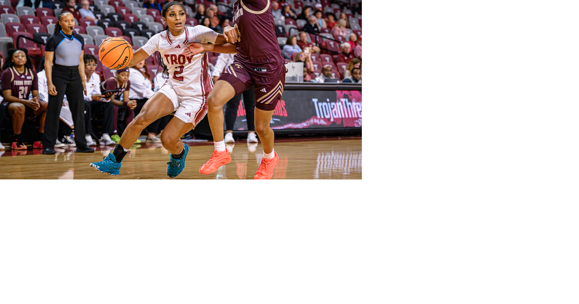 Troy women survive against Texas State