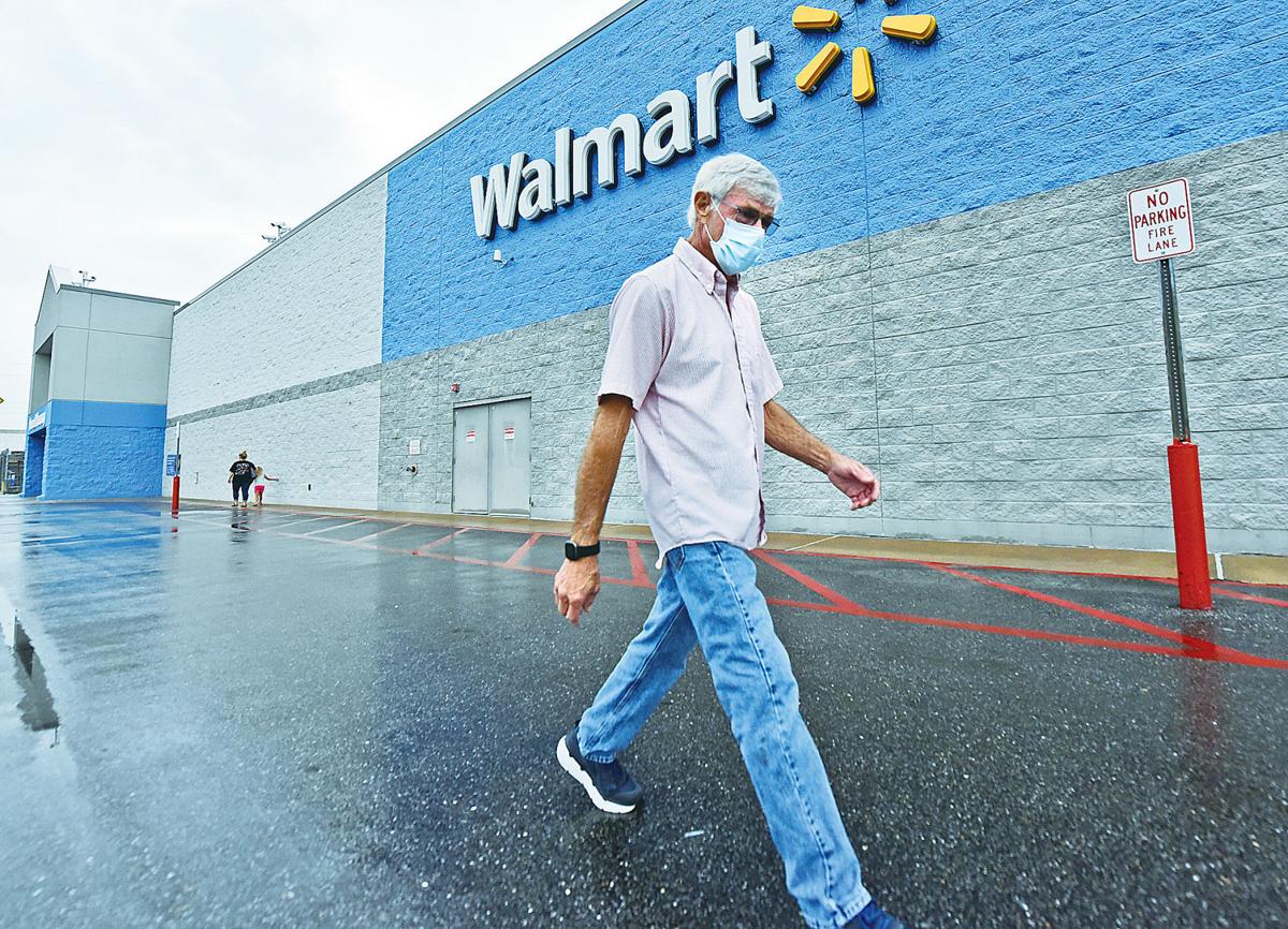 Walmart announcing mask policy