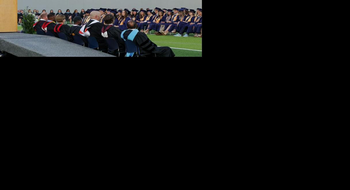 'Exceptionally proud to be home' Britt returns to alma mater with message of inspiration