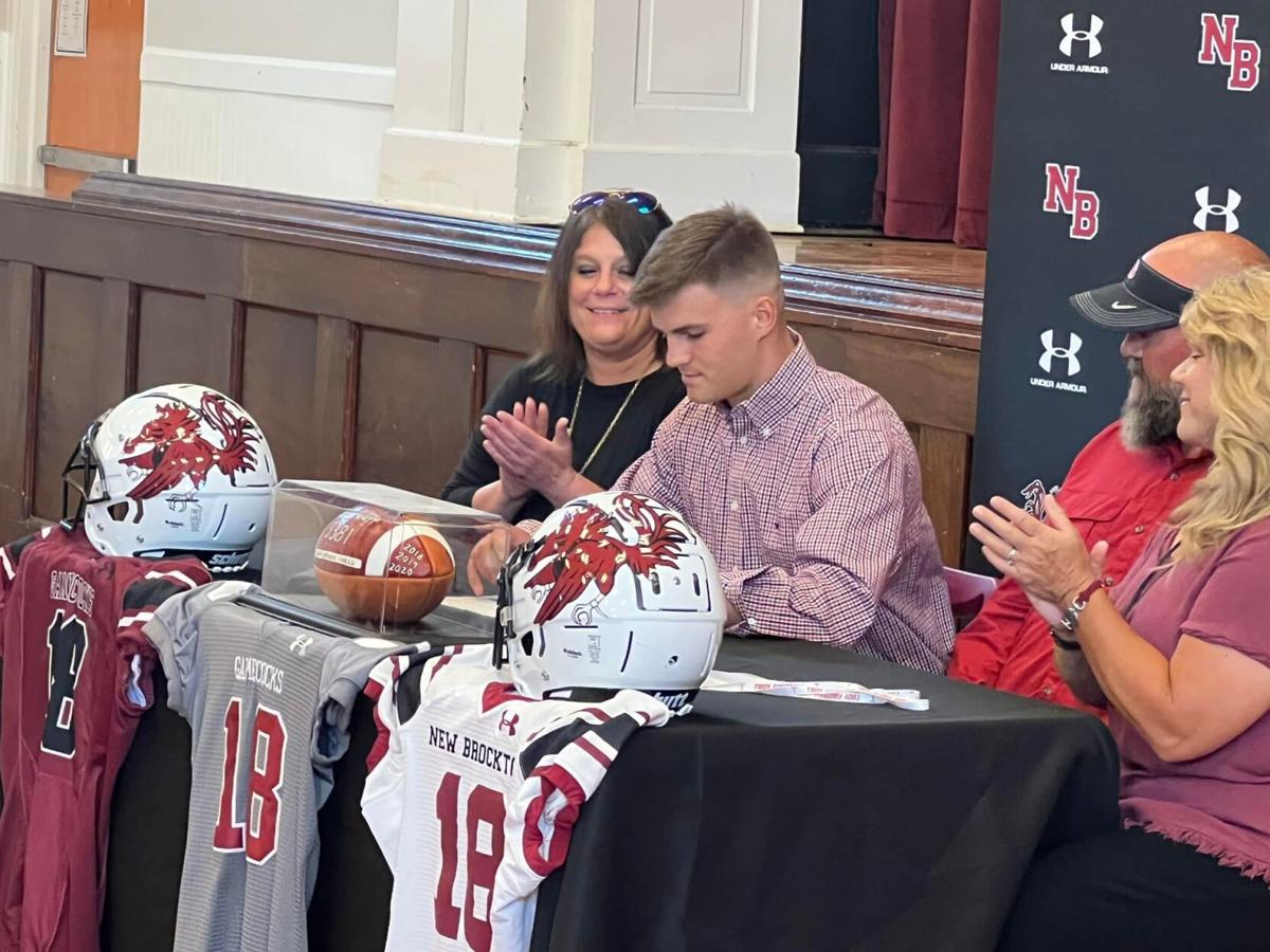 New Brockton football standout Kaden Cupp to attend Troy as recruited walkon