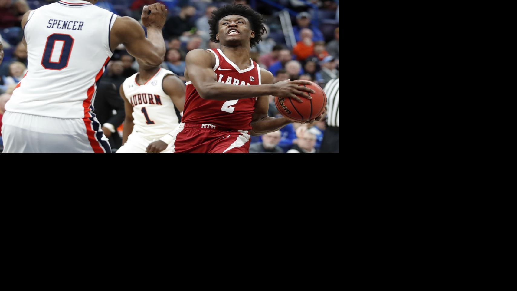 Collin Sexton Alabama Dominate Auburn In Second Half For Sec