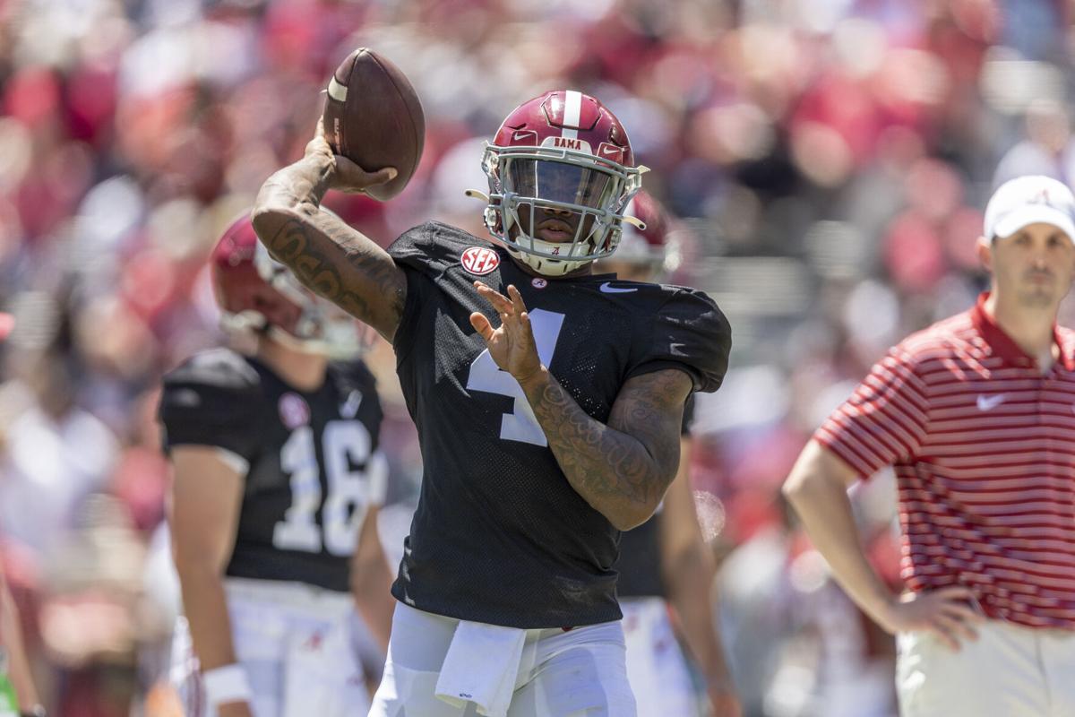 Alabama coach Saban talks about QBs as preseason work begins