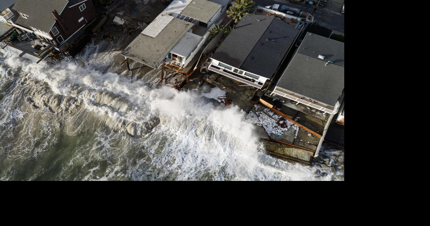 Big waves, flooding bring destruction to Southern California coast. It's a warning