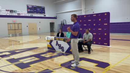 DothanEagle.com - Video of Ariton basketball player Hayes Floyd signing with ESCC image