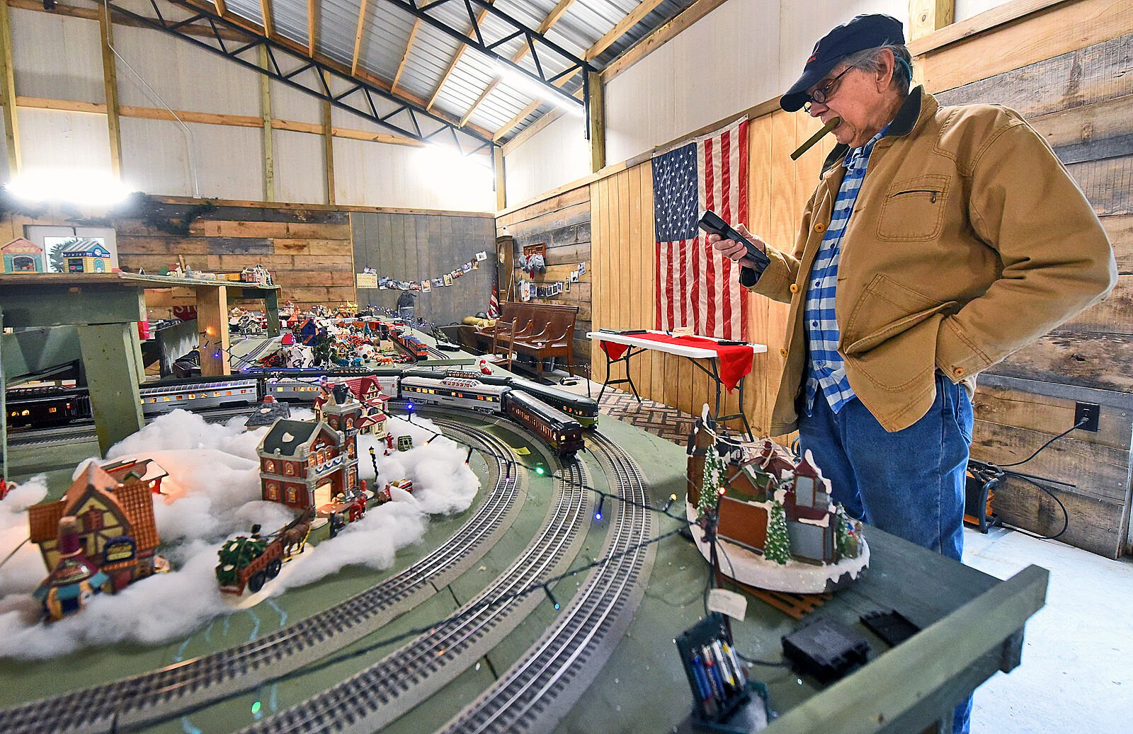 Model trains passion began with surprise Christmas present for