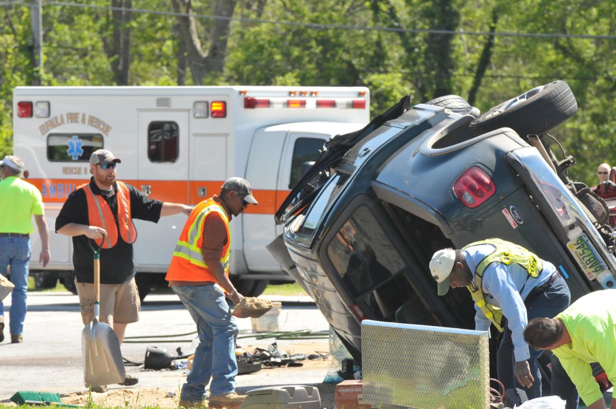 Three seriously injured in North Eufaula Avenue accident News