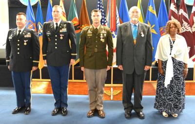 Five retire with 150 combined years of service