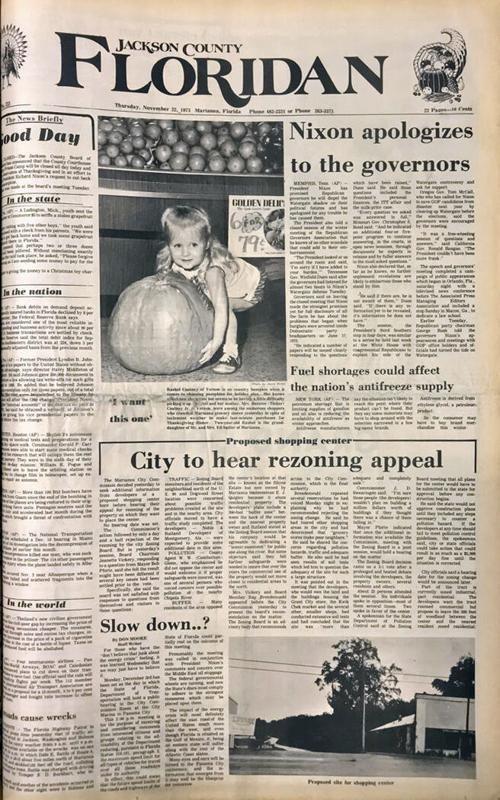 From the Floridan archives: 1973