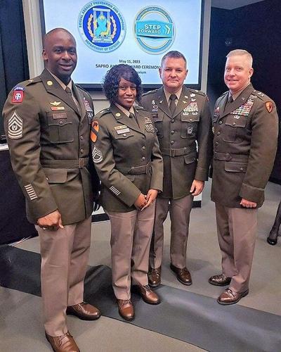 1st Aviation Brigade Sexual Assault Response Coordinator receives DOD award