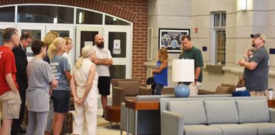 Several visit area schools for Prayer Walk