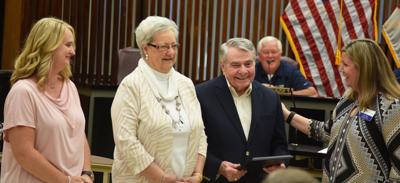 Longtime Planning Commission member honored