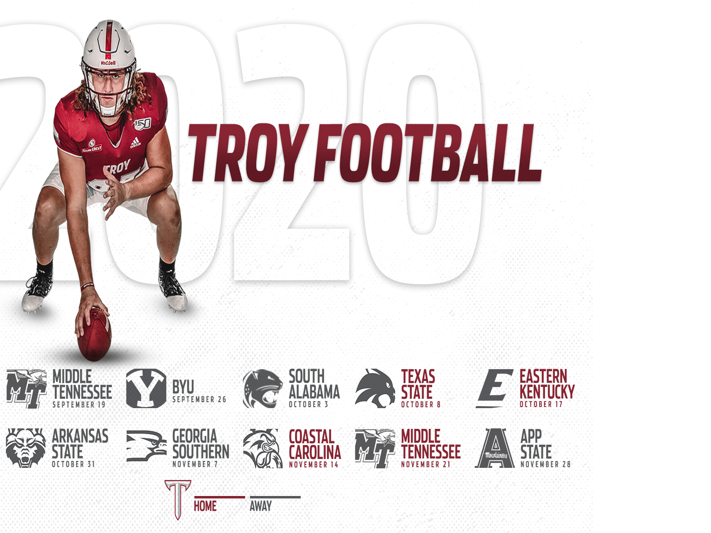 2022 Troy Football Schedule