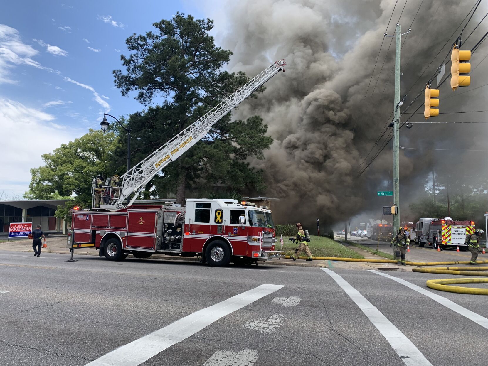 UPDATED: Third Downtown Dothan Building Destroyed By Fire