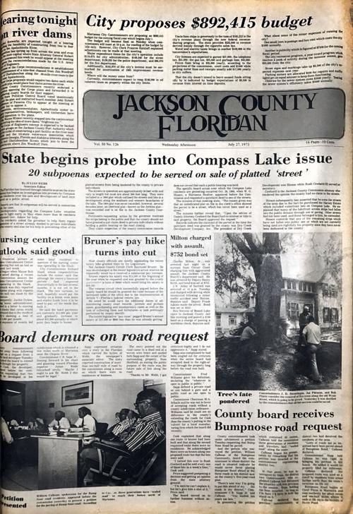 From the Floridan archives: 1973