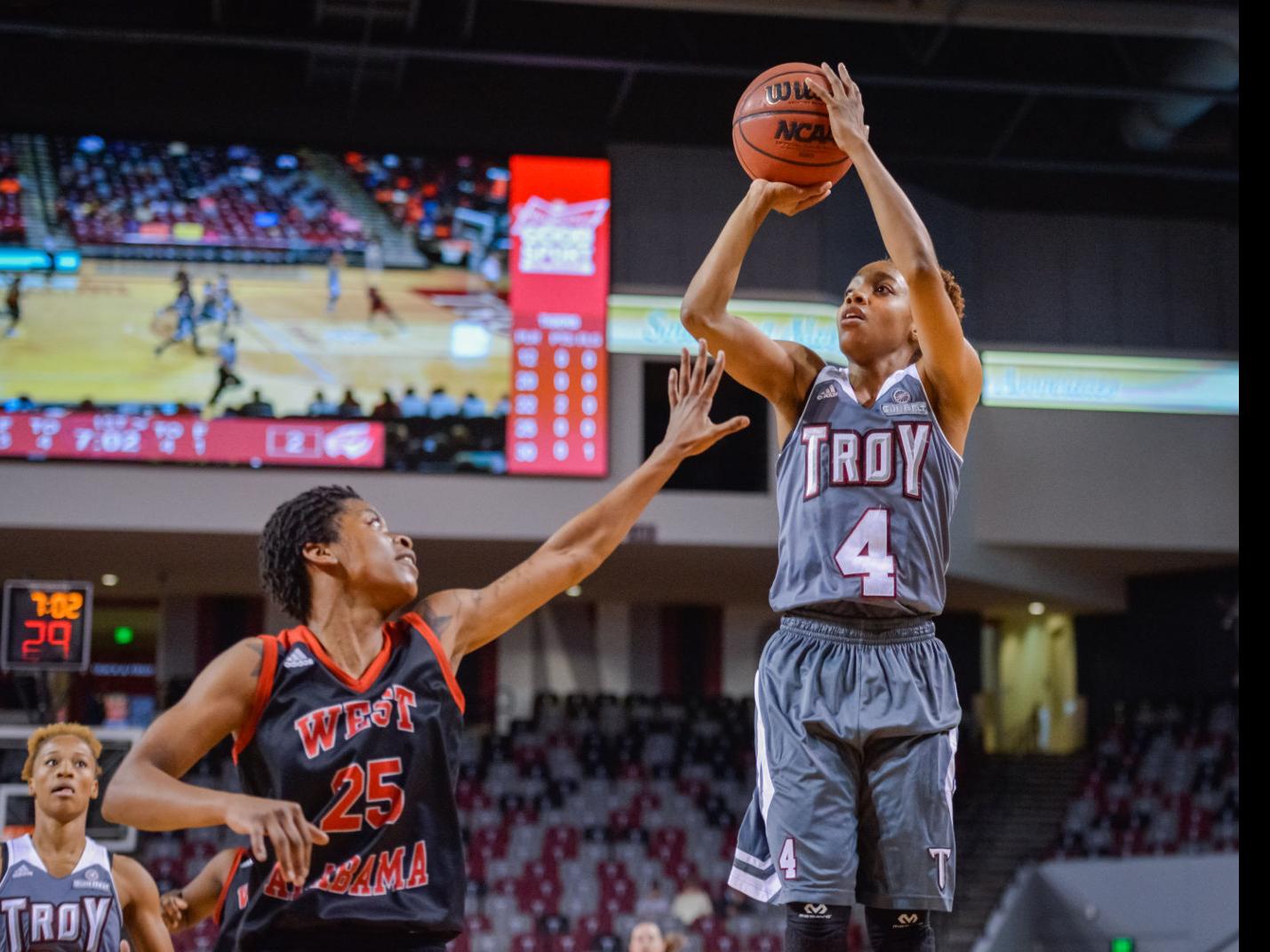 Troy Women S Basketball Team Leads The Nation In Scoring Troy University Sports Dothaneagle Com