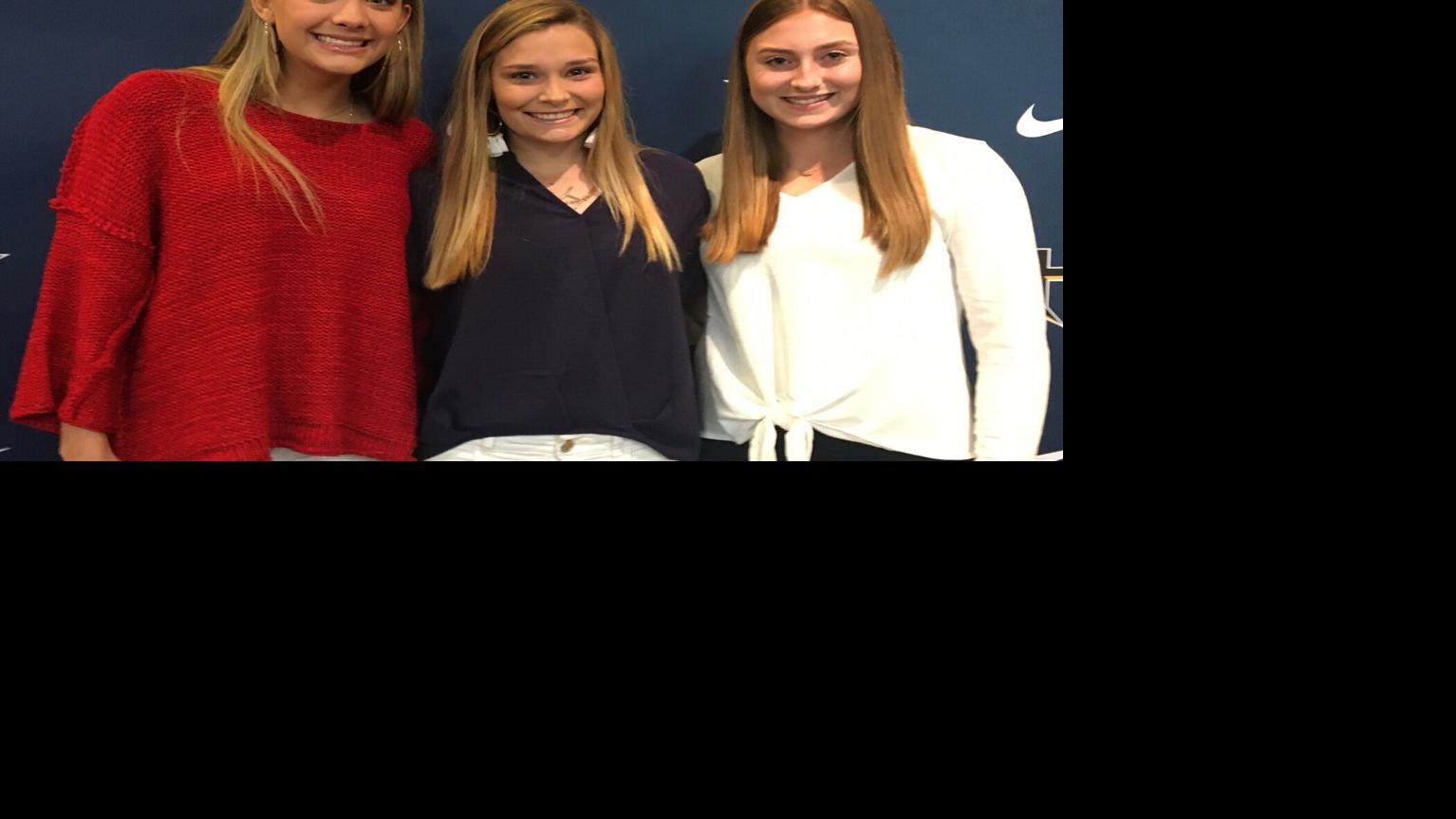 DothanEagle.com - Trio of Headland players ink JUCO softball scholarships image