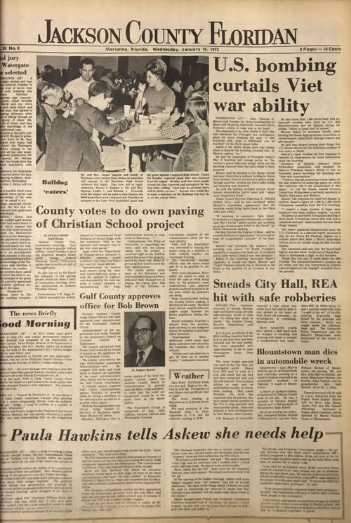 From the Floridan archives: 1973