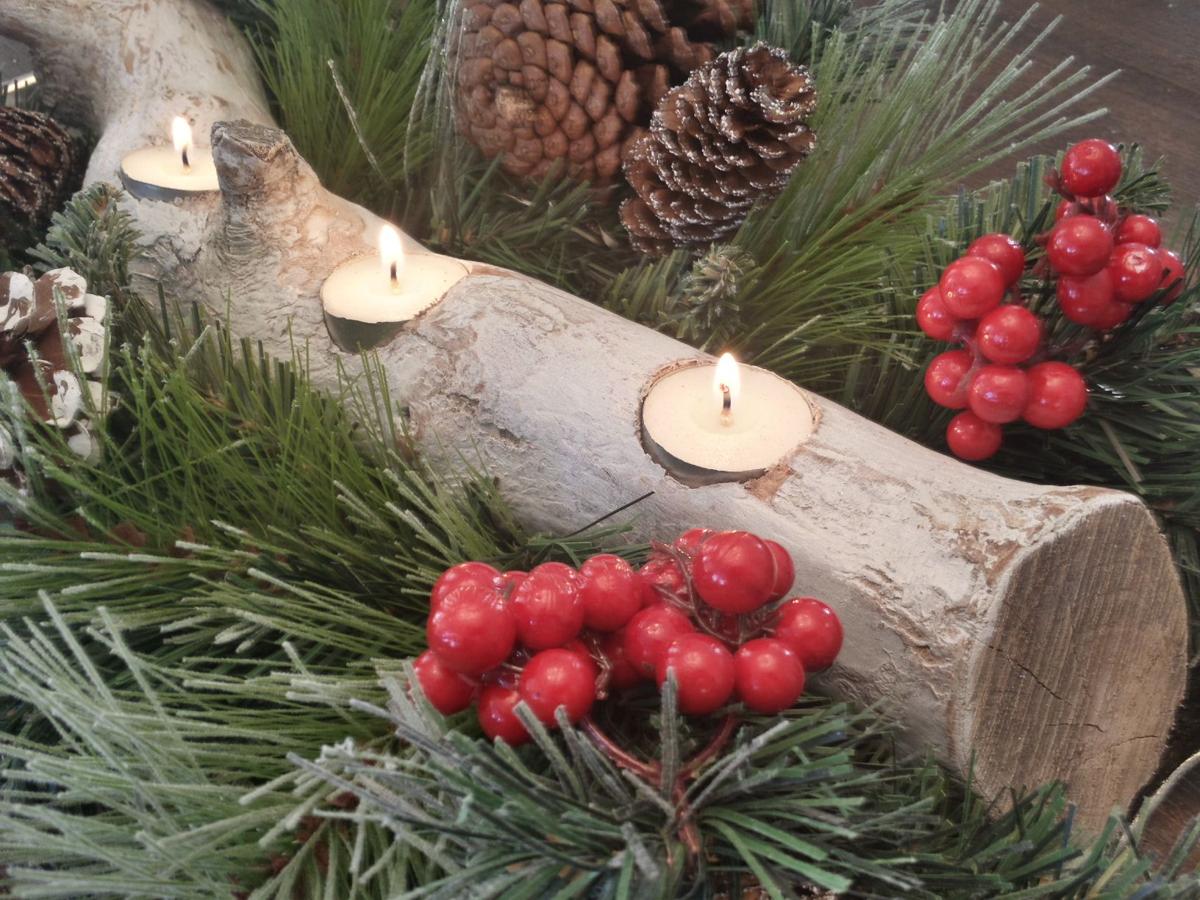 Instructions For Making A Log Candle Centerpiece Local Dothaneagle Com