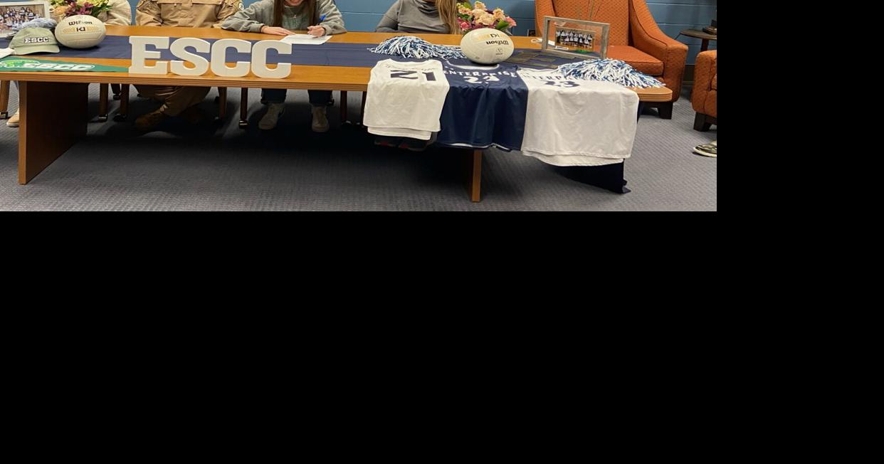 DothanEagle.com - Enterprise volleyball player Kayden Taylor signs with ESCC image