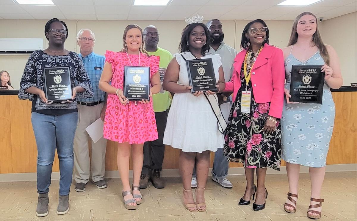 New Brockton Senior Beta brings home honors