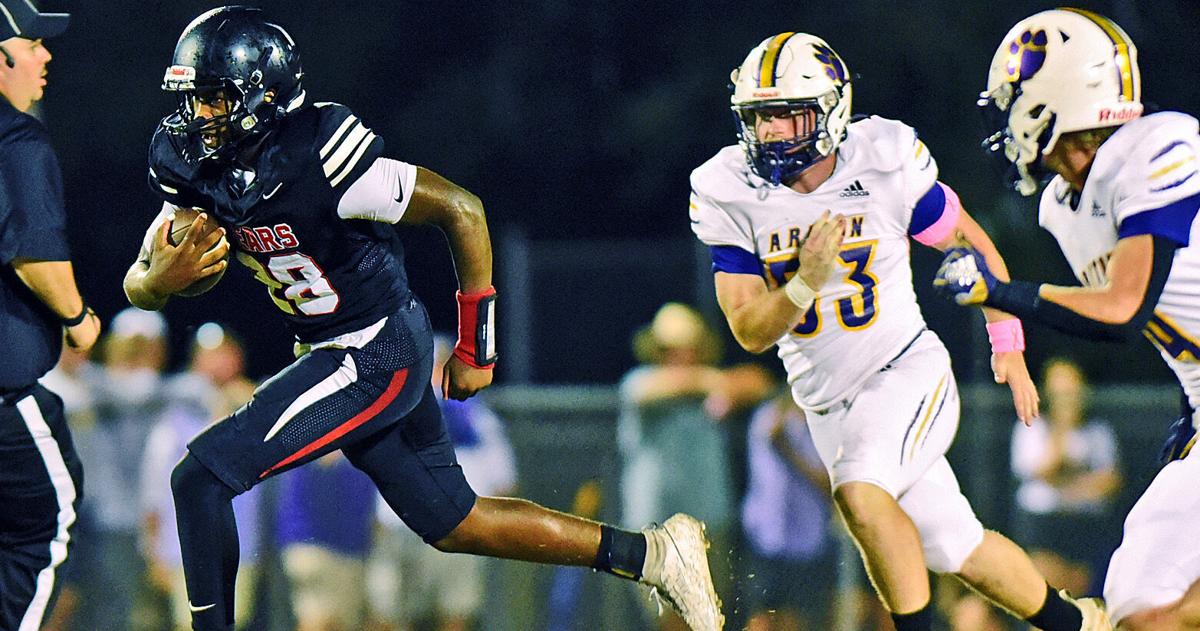 DothanEagle.com - Freshman Campbell has big game as Cottonwood dominates Ariton to remain unbeaten image