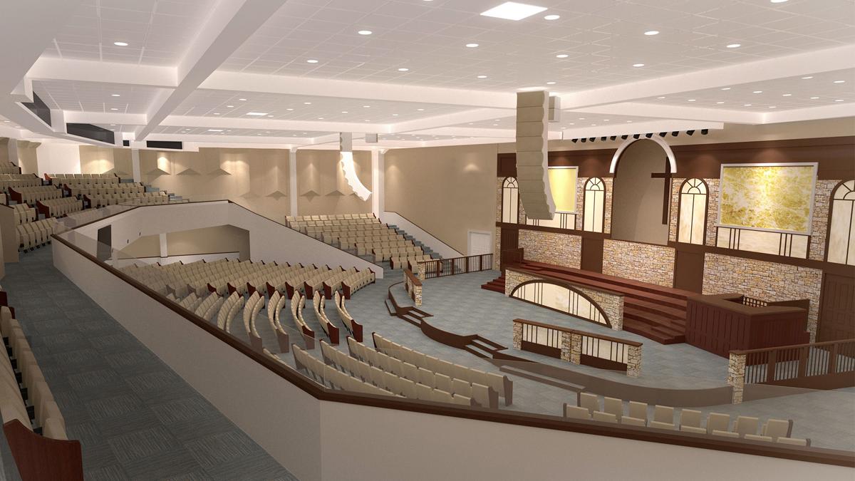 Ridgecrest Baptist Church completes $1 million sanctuary renovation