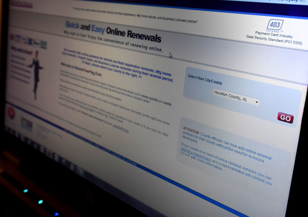 Several Wiregrass counties now allowing online tax and tag renewal payments