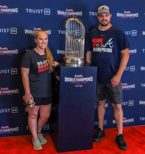 The Atlanta Braves World Series Trophy will soon visit Dothan