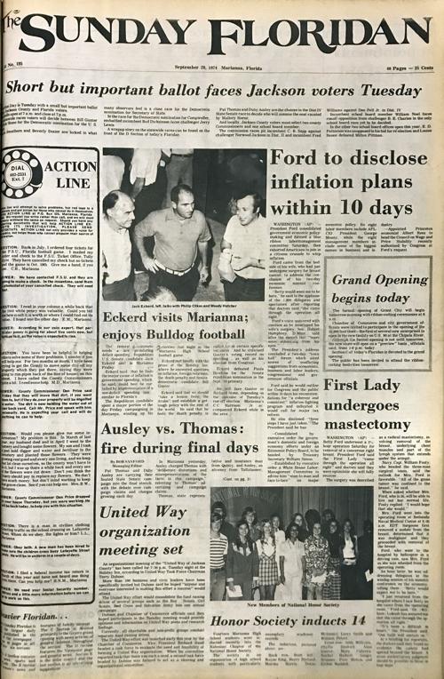 From the Floridan archives: 1974