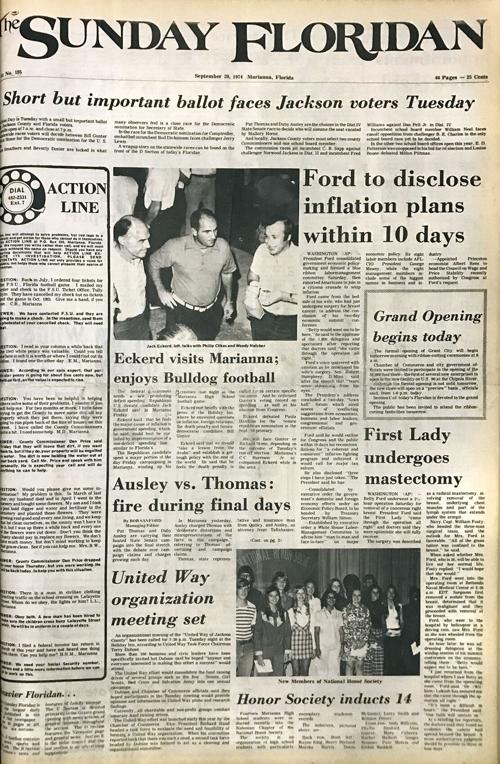 From the Floridan archives: 1974